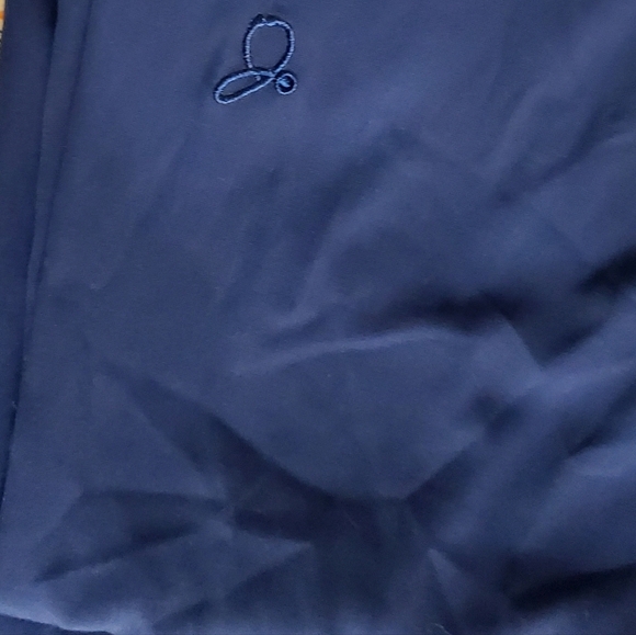 Jaanuu Women's Navy Skinny Pull-On Scrubs Pockets Bottoms Pants Nurses Medical🆕 - Picture 9 of 9